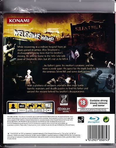 Silent Hill Homecoming - PS3 (B Grade) (Genbrug)